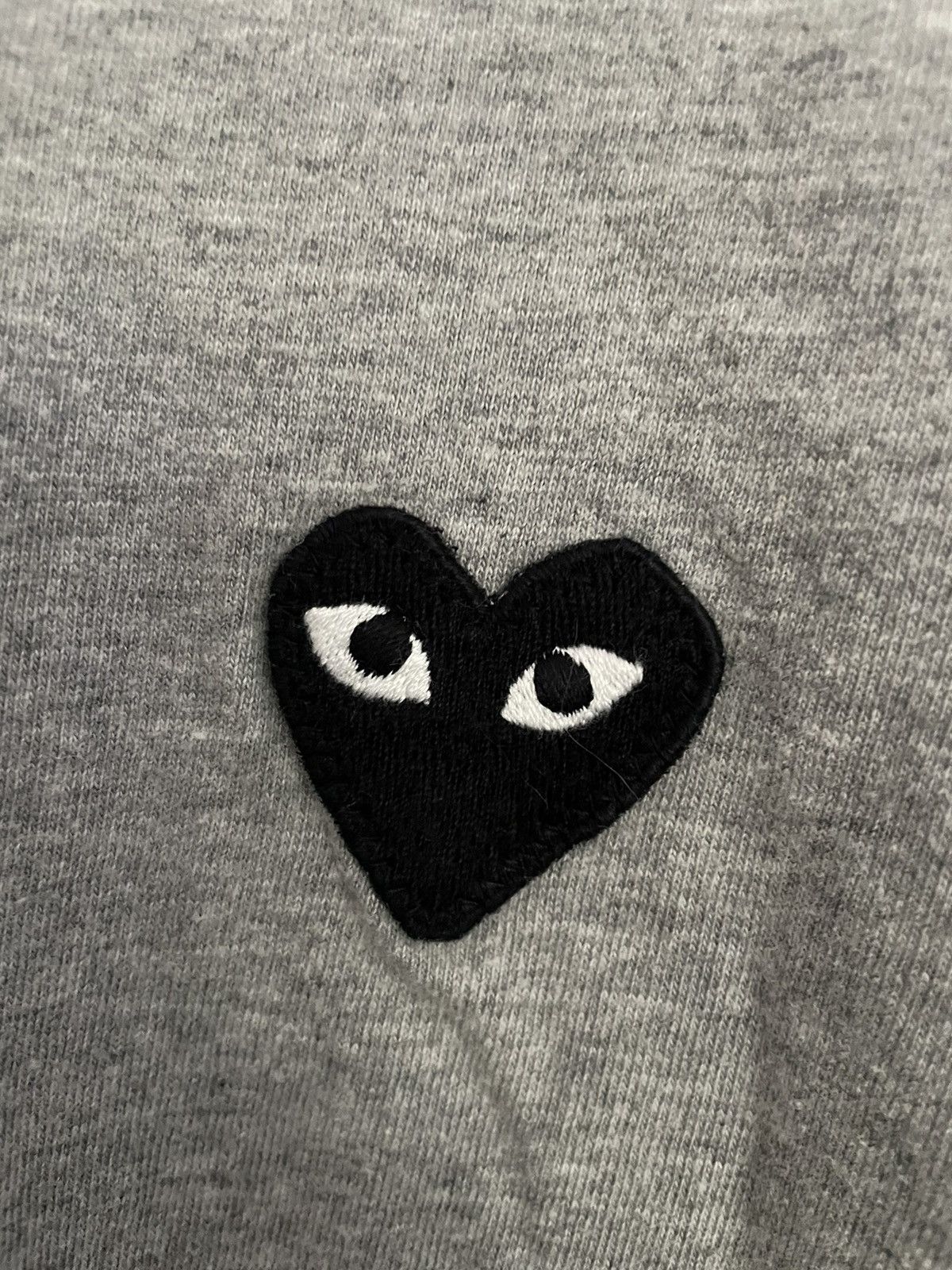 Comme des Garcons PLAY CDG Play Grey T-shirt Size US M / EU 48-50 / 2 - 3 Thumbnail