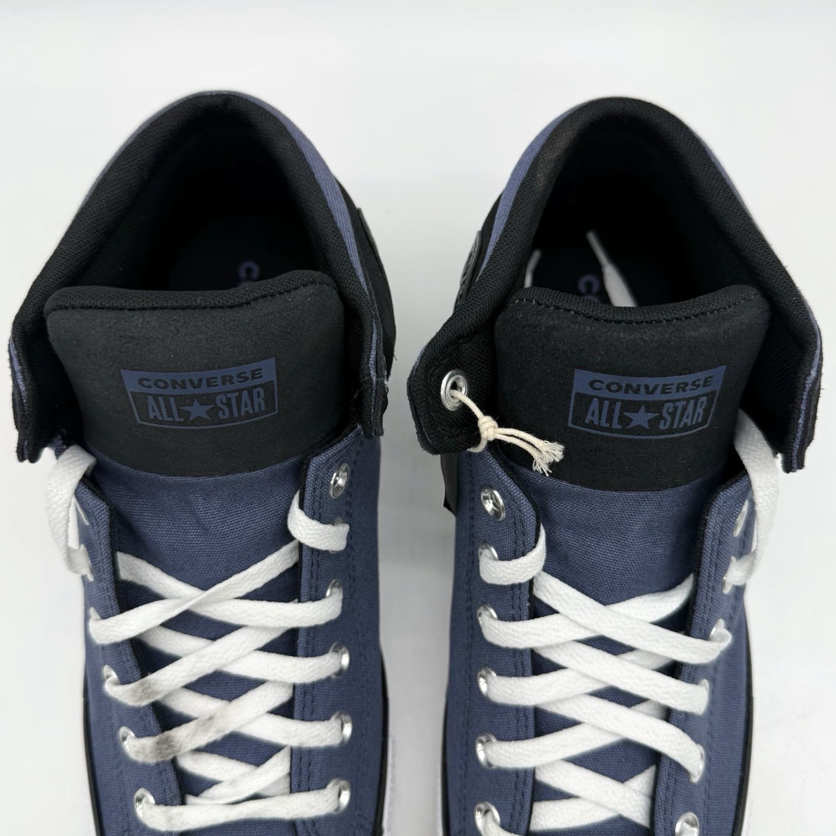 Converse Converse Chuck Taylor All Star High Street Mid Men's 11 Dark Waters Blue A11650C Street Sneaker, Stars, Canvas, 194435083643, Men's Shoes Size US 11 / EU 44 - 3 Thumbnail