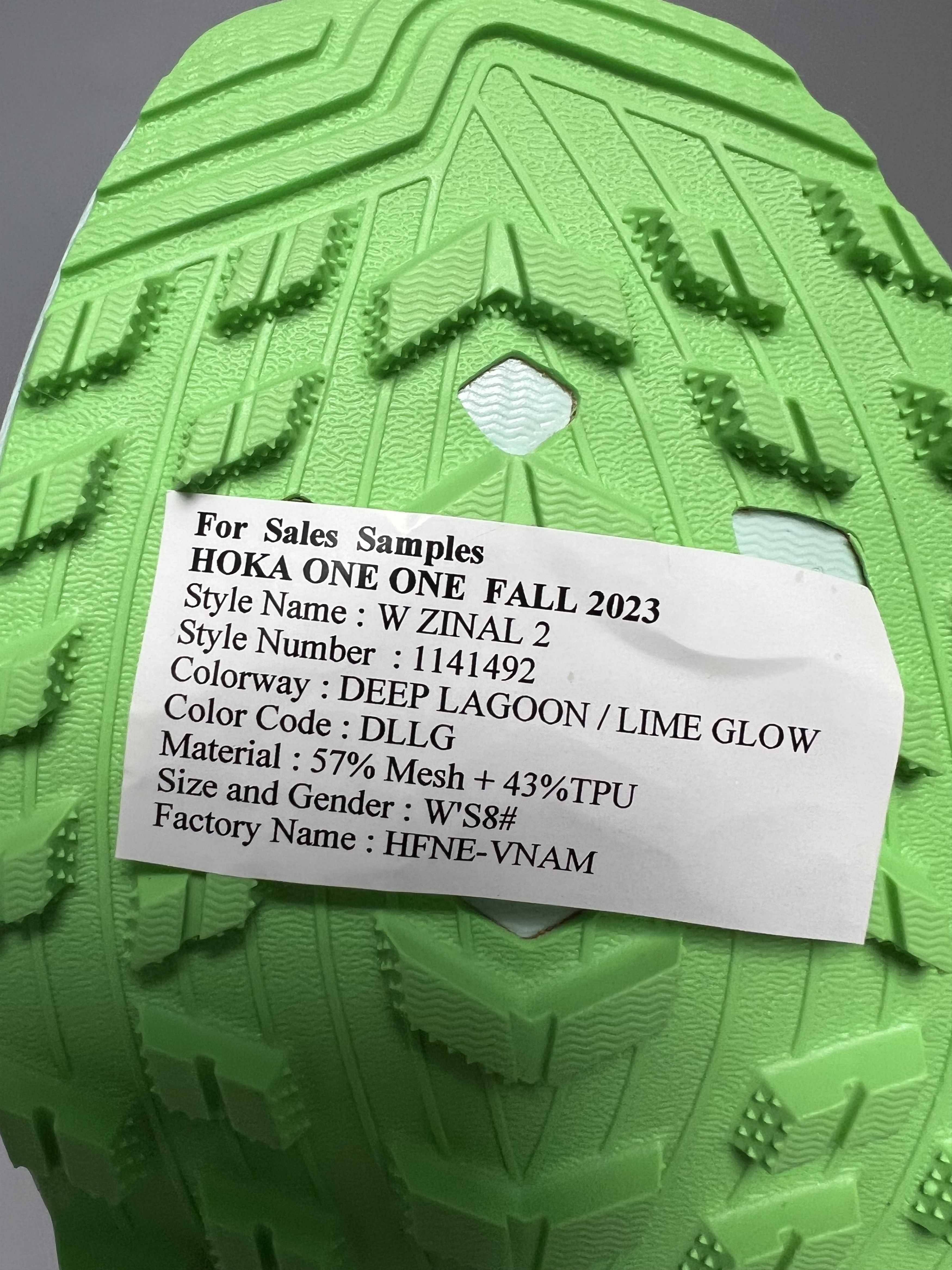 Hoka 8B Hoka One One Zinal 2 Women's Trail Running Shoes Size US 8 / IT 38 - 15 Thumbnail