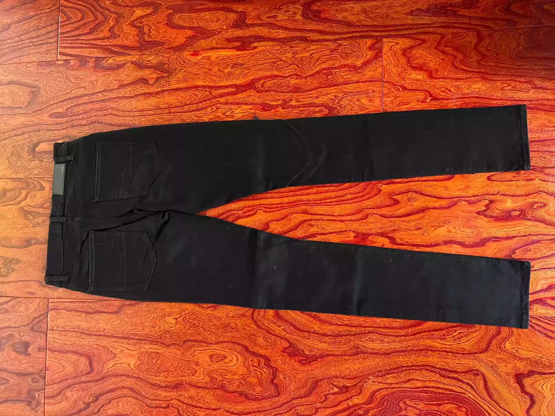 Amiri AMIRI leather patch jeans-2506 Size US 29 - 2 Thumbnail