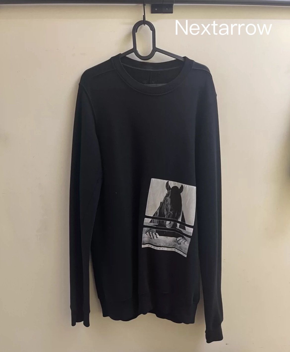 Rick Owens Rick owens drkshdw 15fw Horsehead Map Sweater Size US S / EU 44-46 / 1 - 1 Thumbnail