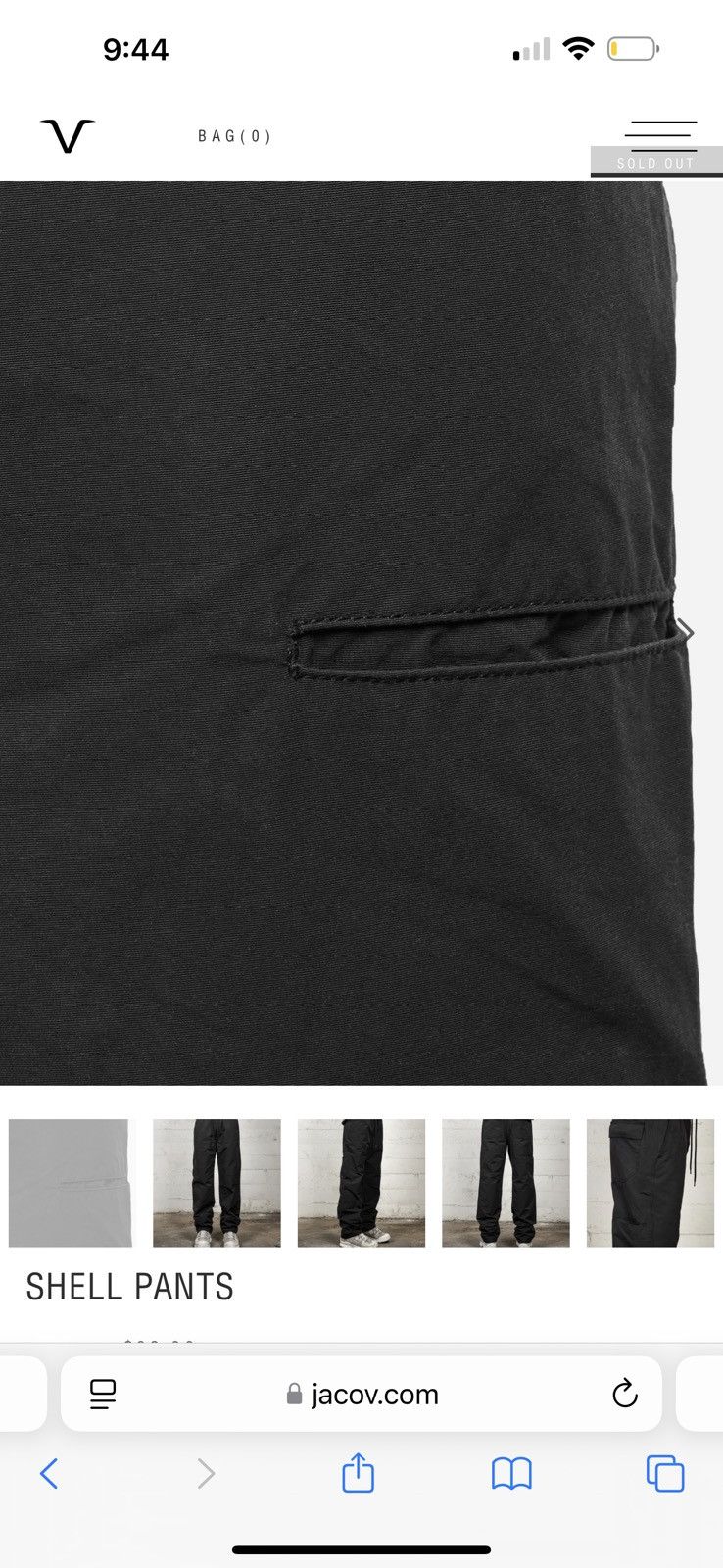 jacov Jacov Shell Pants Size US 30 / EU 46 - 5 Thumbnail