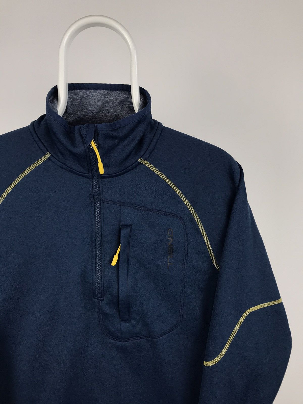 O'Neill × Vintage O’Neill 1/3 Zip Techwear Y2K Pullover Size US M / EU 48-50 / 2 - 2 Thumbnail
