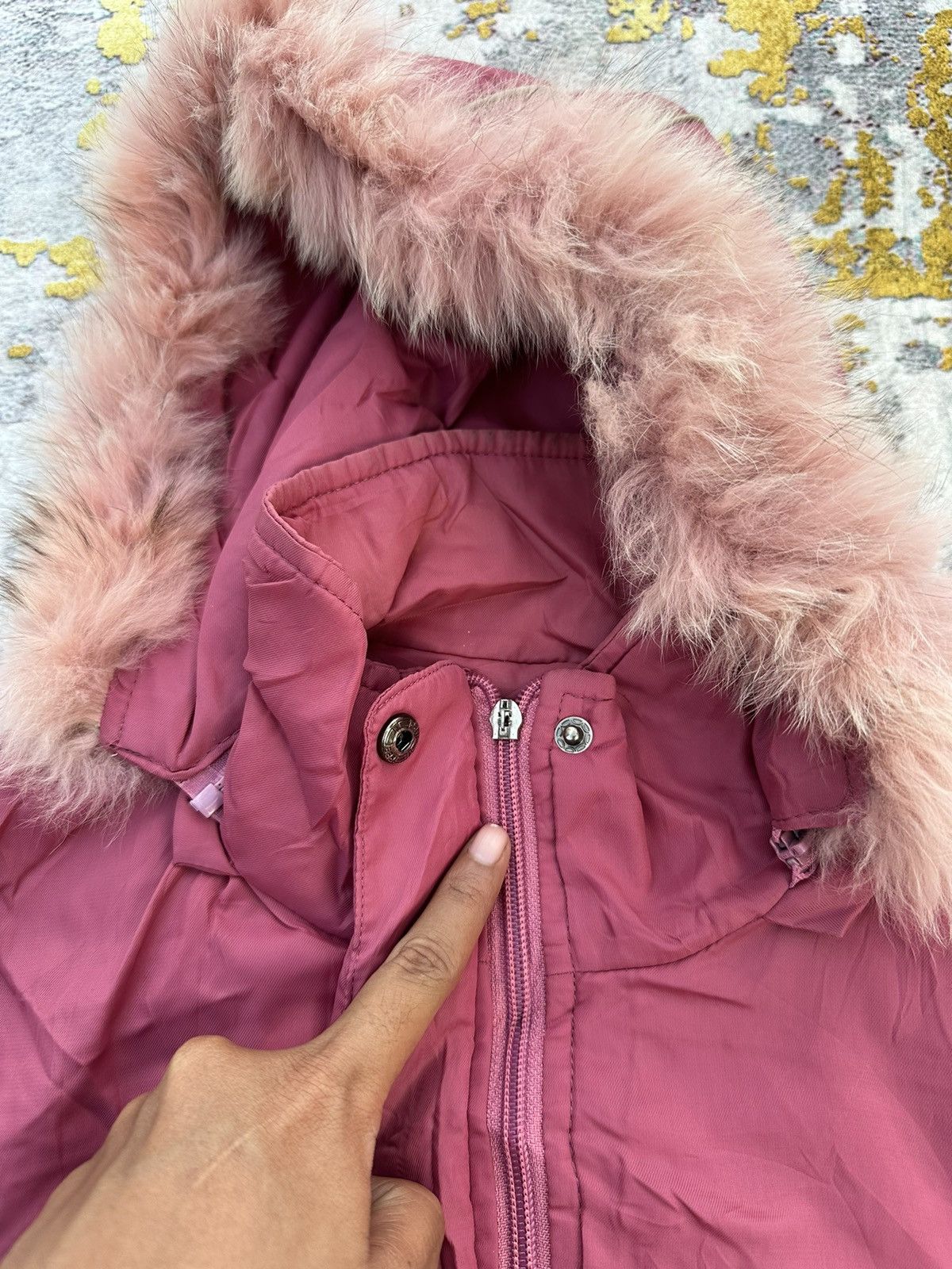 If Six Was Nine × Japanese Brand × Le Grande Bleu (L.G.B.) WINTER SESSION IFSIX LGB STYLE 168 DOWN PUFFER FUR JACKET Size L / US 10 / IT 46 - 6 Thumbnail