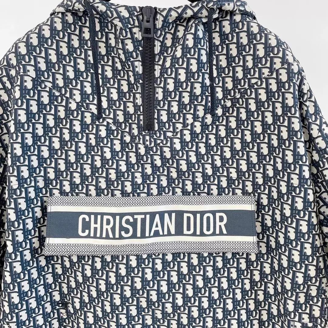 Dior Christian Dior Oblique Print Shell Jacket XS Size XS / US 0-2 / IT 36-38 - 5 Thumbnail