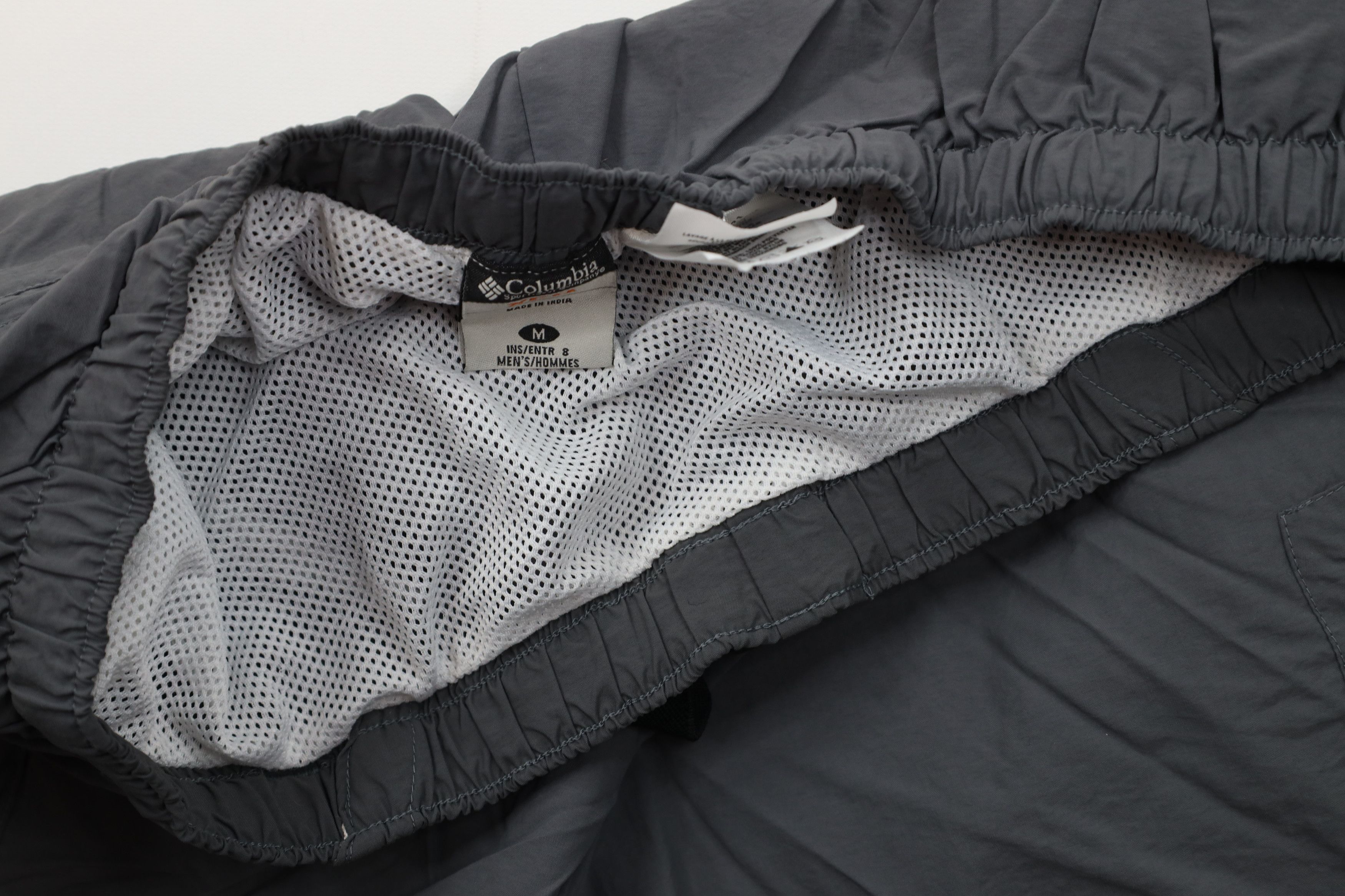 Columbia Vintage Y2K Columbia Lined Above Knee Cargo Shorts Gray Size US 32 / EU 48 - 7 Thumbnail
