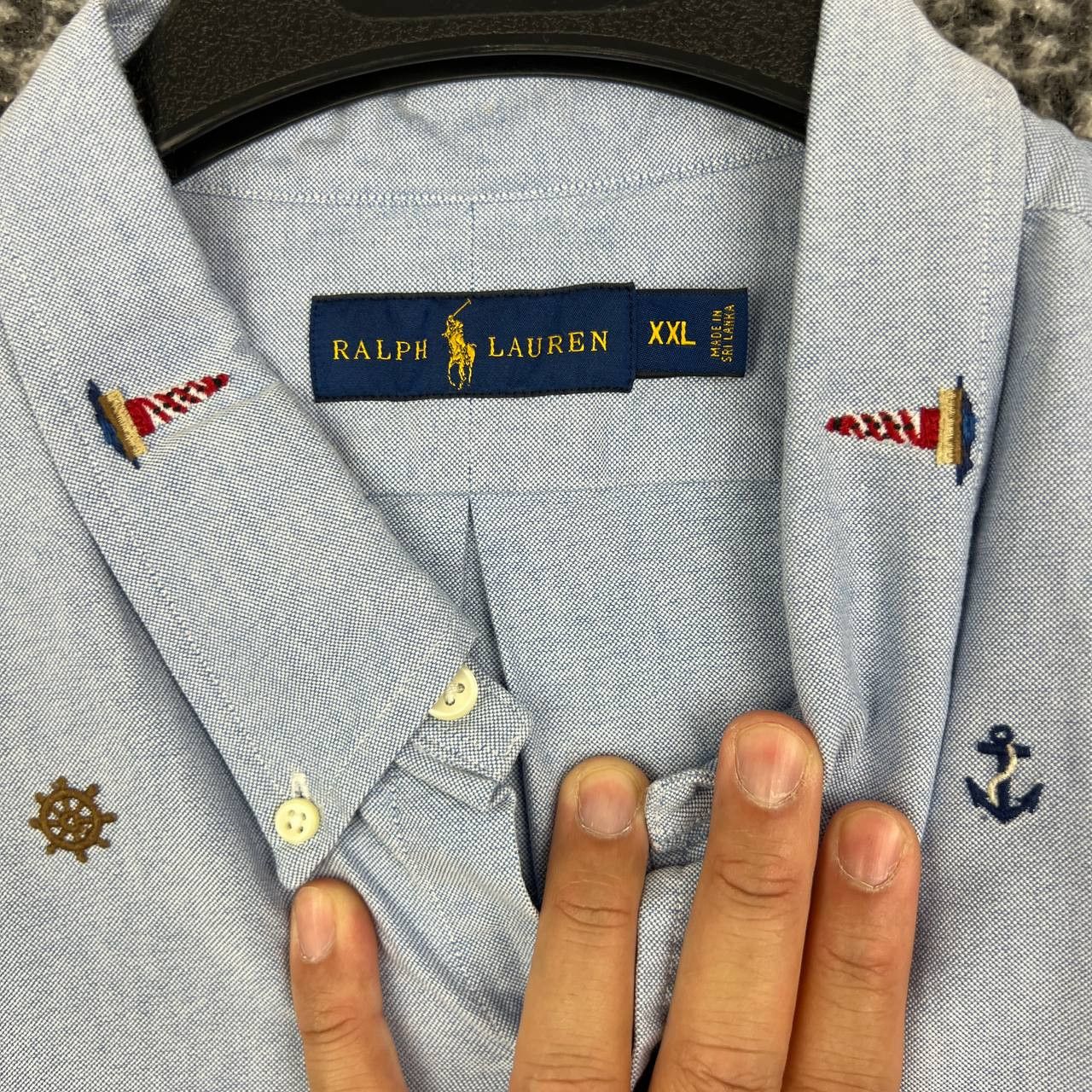 Ralph Lauren Ralph Lauren Button Down Men XXL Nautical Anchor Lighthouse Size US XXL / EU 58 / 5 - 3 Thumbnail