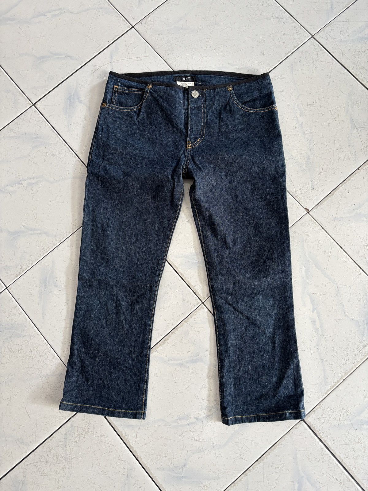 Masaki Matsushima 🔥Archival Denim A/T (Atsuro Tayama) Star Riveted Size 28" / US 6 / IT 42 - 1 Thumbnail