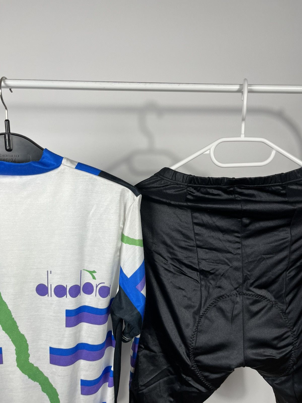 Diadora Diadora Vintage Cycling Jersey Shorts Set L Size US L / EU 52-54 / 3 - 15 Thumbnail