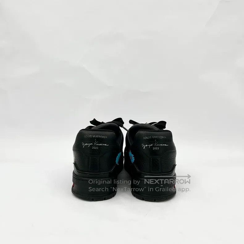 Louis Vuitton Louis Vuitton Yayoi Kusama co-branded black logo sunflower Size US 7 / EU 40 - 4 Thumbnail