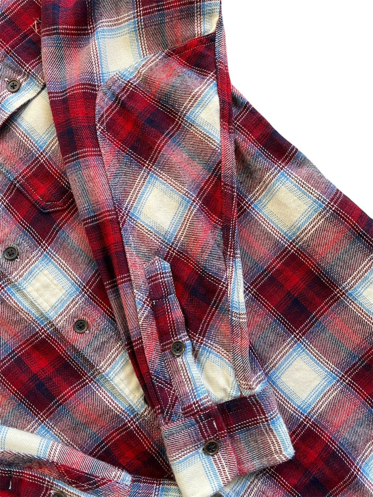 Gap × Pendleton × Vintage Vintage Discontinued GAP x Pendleton Plaid Flannel Shirt Size US S / EU 44-46 / 1 - 3 Thumbnail
