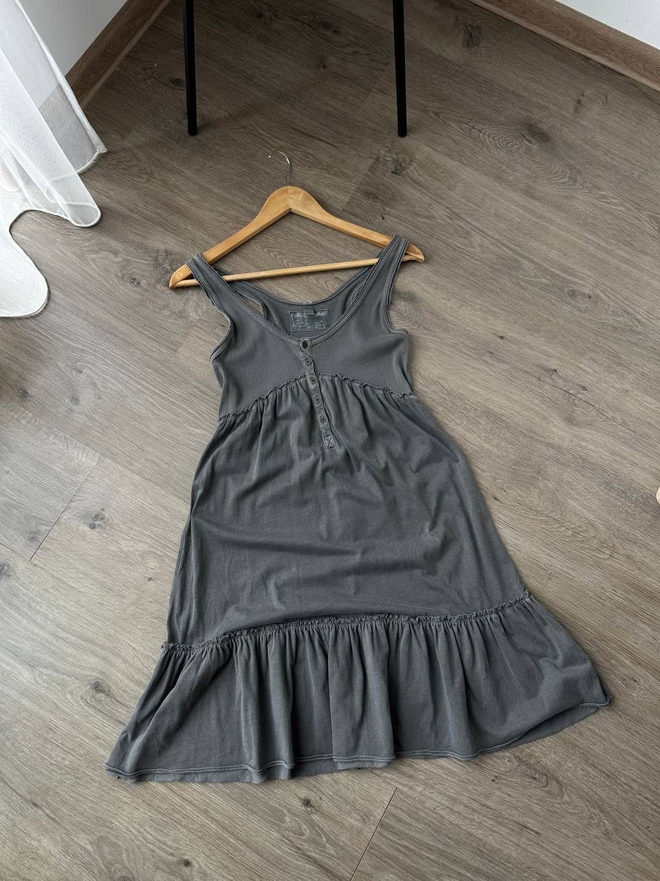 Allsaints × Japanese Brand × Vintage Vintage Japanese Avant Garde Allsaints Gray Womesn Dress Size S / US 4 / IT 40 - 8 Thumbnail