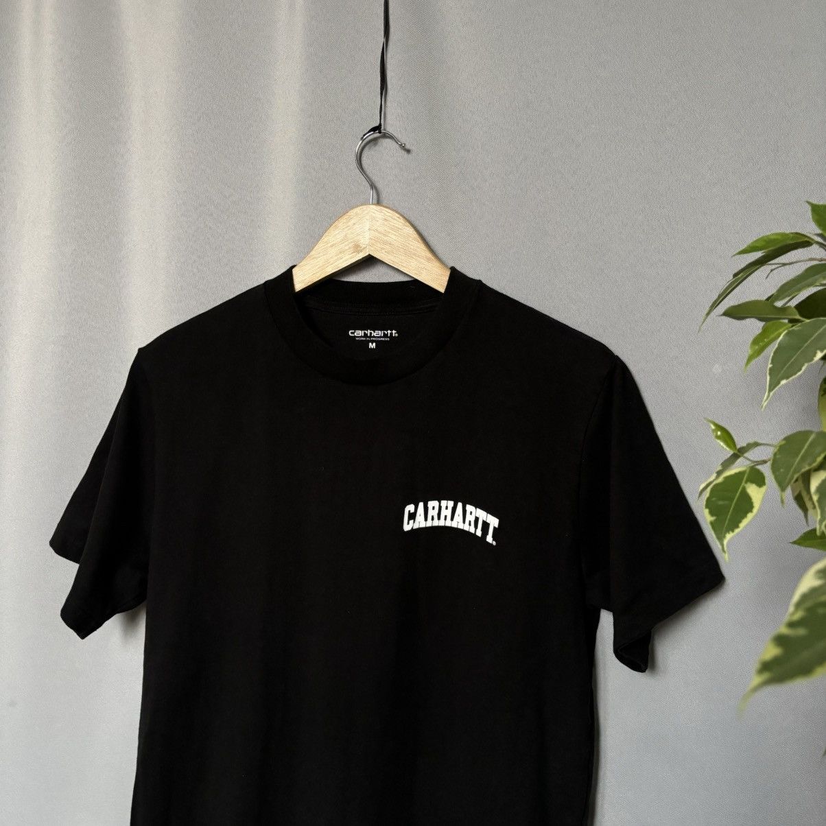Carhartt Carhartt Wip University Script t-shirt tee black medium Size US M / EU 48-50 / 2 - 3 Thumbnail