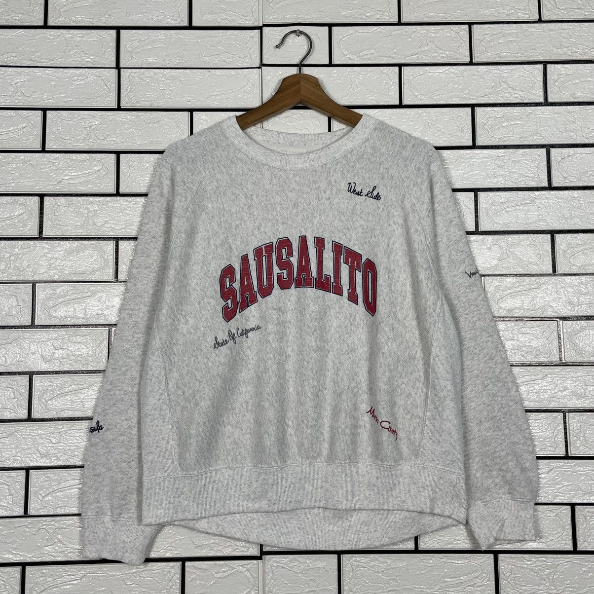 Japanese Brand Sausalito Crewneck Sweatshirt Size M / US 6-8 / IT 42-44 - 1 Thumbnail
