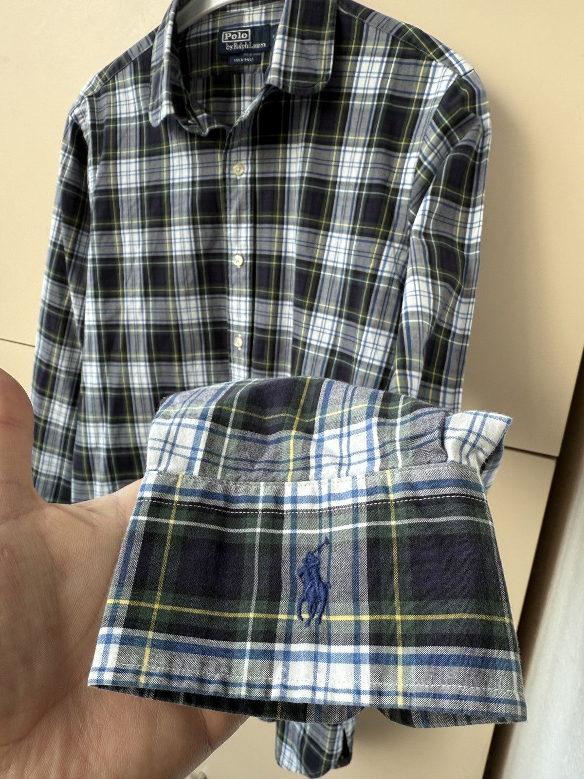 Polo Ralph Lauren Polo Ralph Lauren Checked Shirt plaid sleeve logo Size US M / EU 48-50 / 2 - 1 Thumbnail