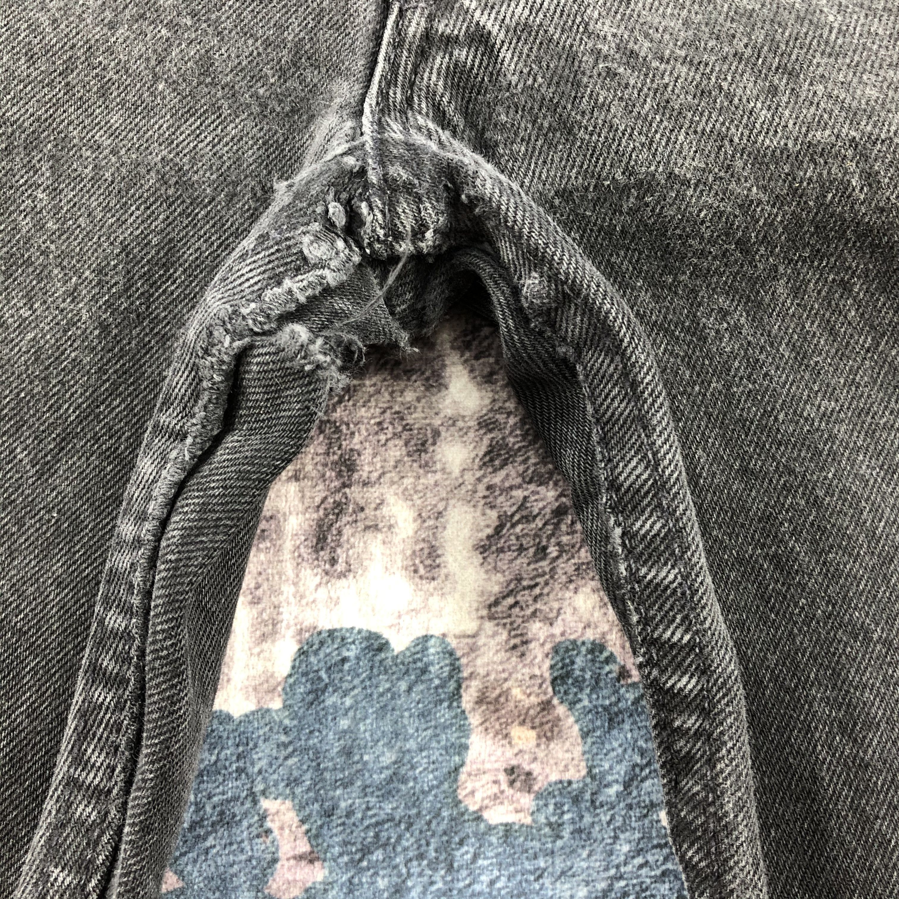 Levi's 90s Vintage Faded Black Levis 501 Jeans-JM2393 Size US 35 - 8 Thumbnail