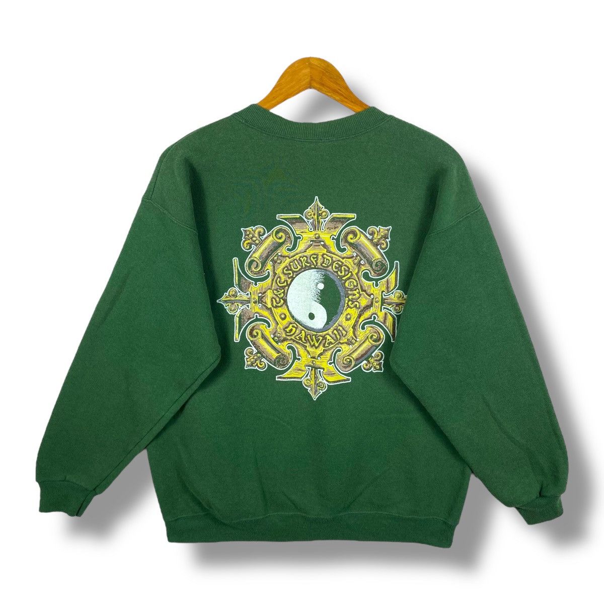 Vintage Vintage 90's T&C SURF Designs Hawaii Logo Surf Crewneck Size US L / EU 52-54 / 3 - 1 Thumbnail