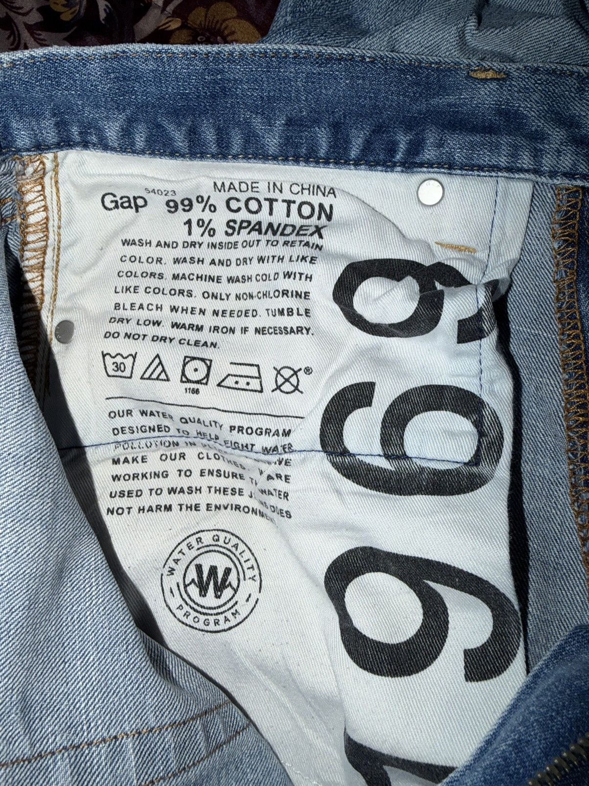 Gap 1969 Pool Shark Skinny Jean Size US 34 / EU 50 - 11 Thumbnail