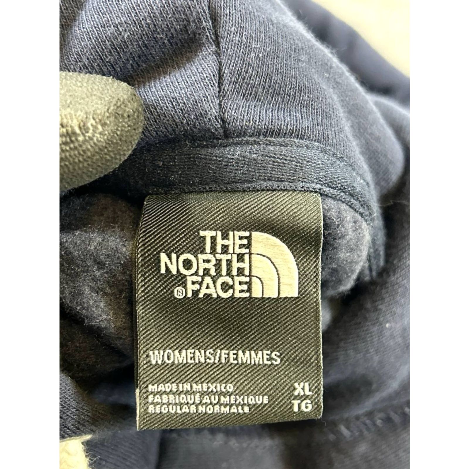 The North Face The North Face Hoodie Womens XL Blue Pullover Logo Pockets USA Outdoor Activewear Winter, Spring, Fall Womens Size XL / US 12-14 / IT 48-50 - 3 Thumbnail