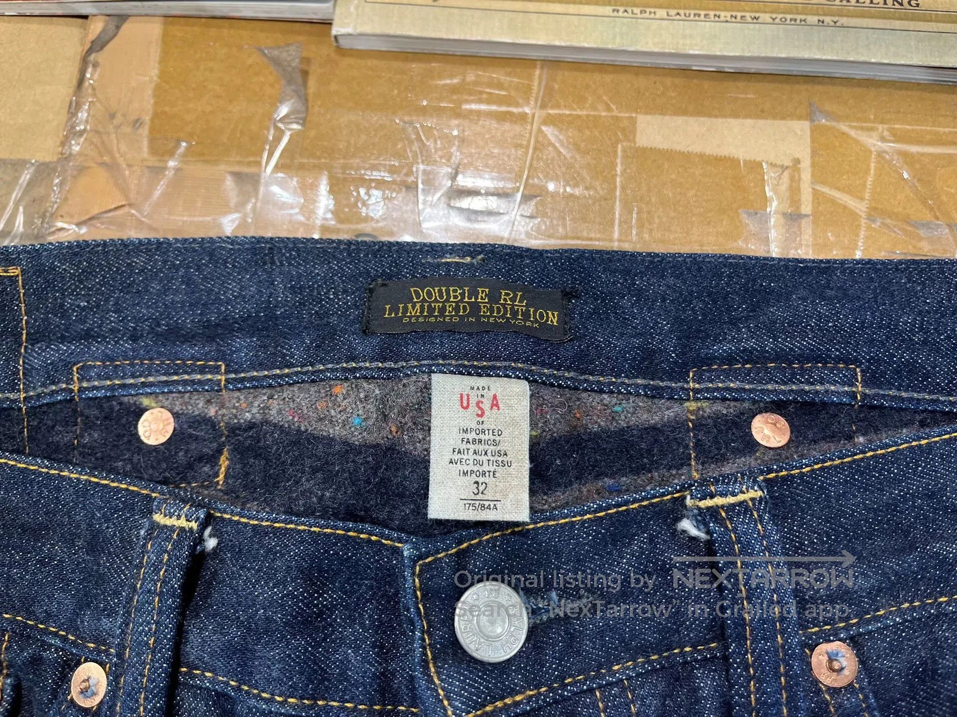 RRL Ralph Lauren RRL Limited Double Layer Thick Jeans. Size US 32 / EU 48 - 3 Thumbnail
