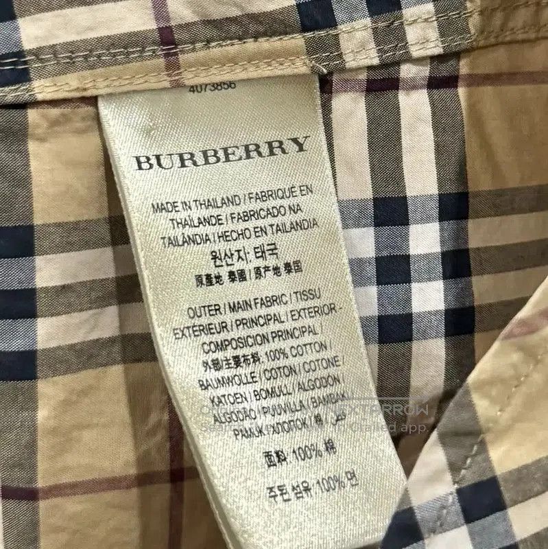 Burberry Burberry Yellow Cotton Women's Shirt. Size M / US 6-8 / IT 42-44 - 5 Thumbnail