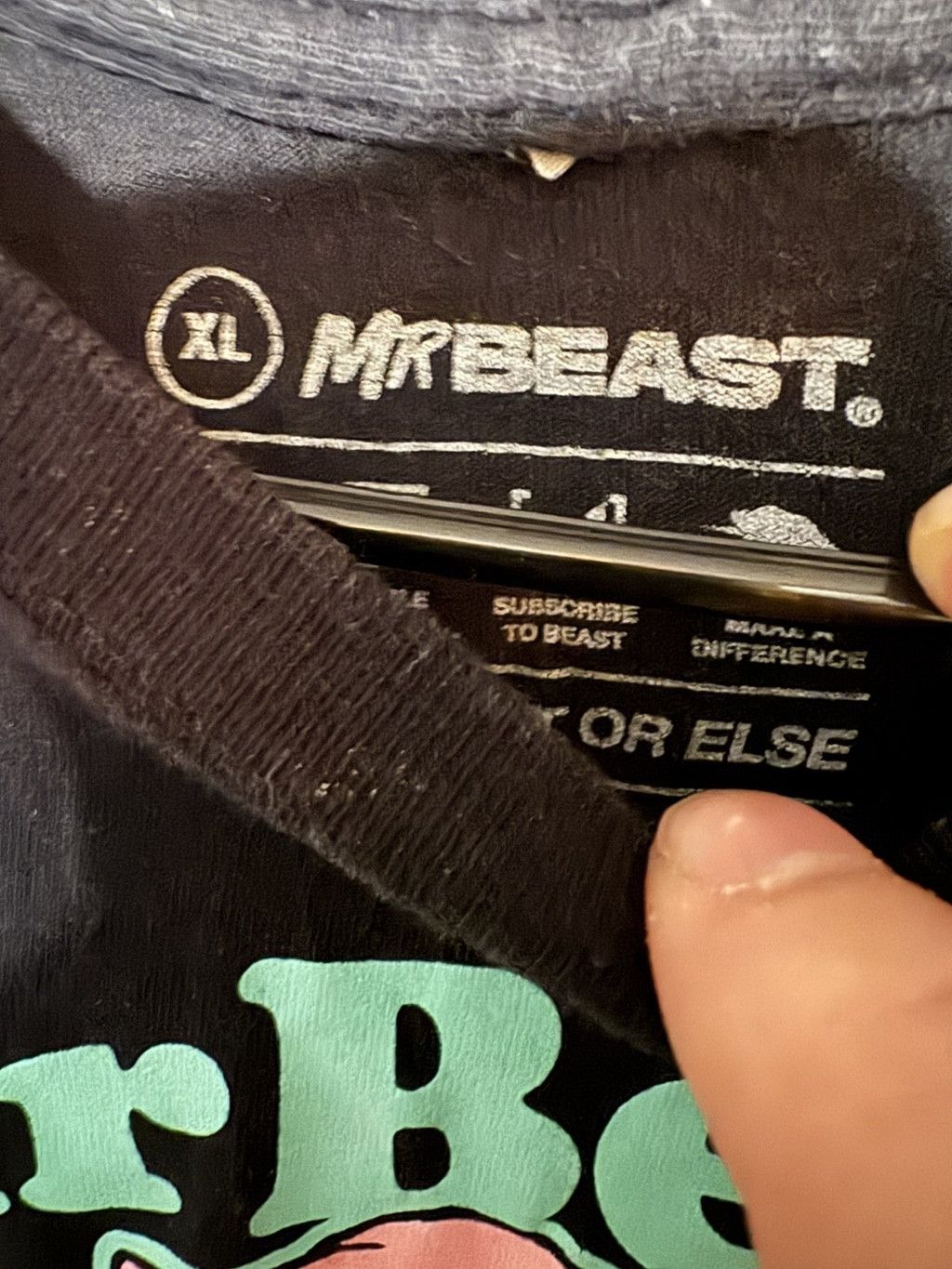 The Unbranded Brand Mr. Beast Executive Producer T-shirt Men's Sz XL Black Size US XL / EU 56 / 4 - 3 Thumbnail