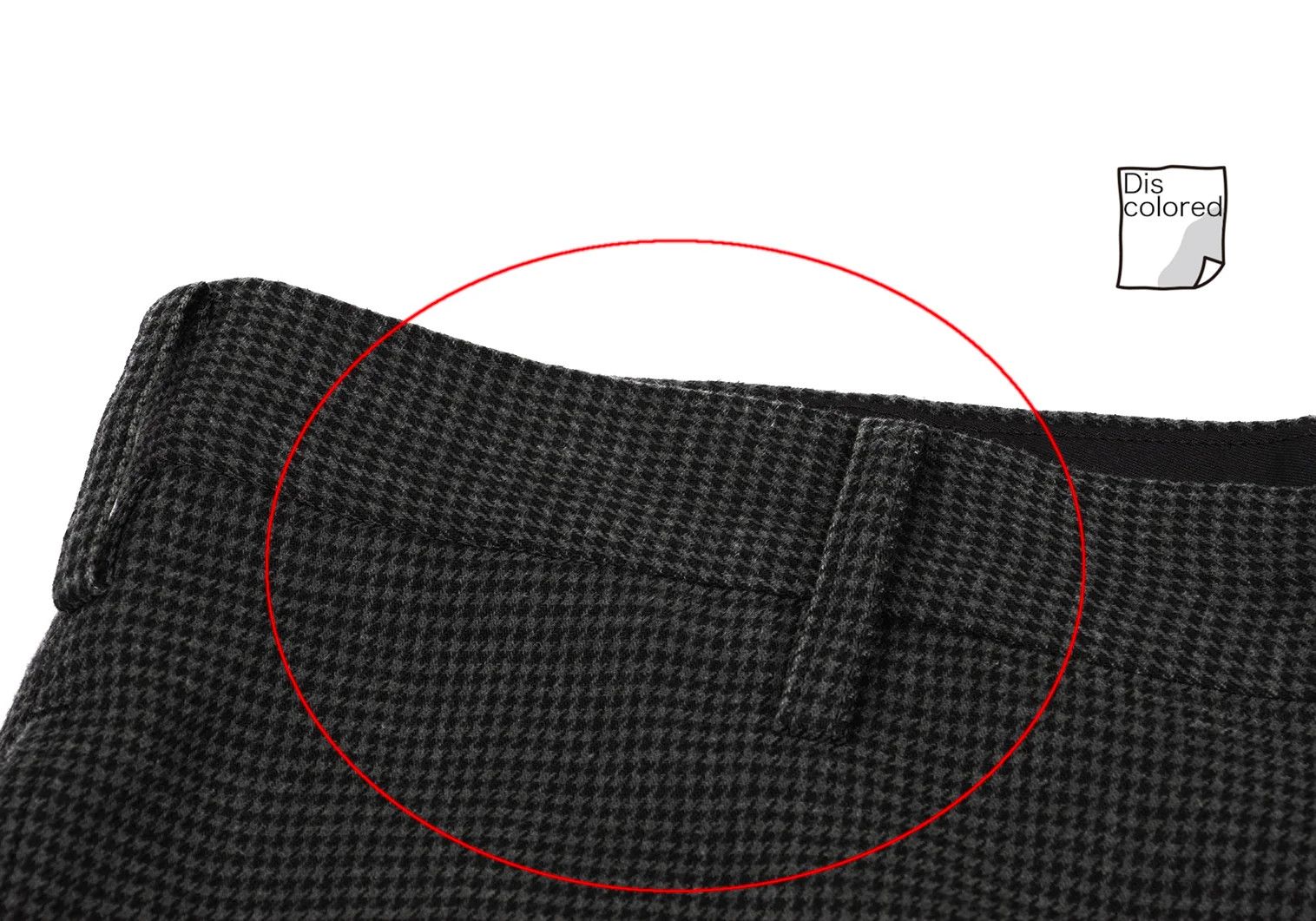 Yohji Yamamoto Yohji Yamamoto Cotton Houndstooth Pants Charcoal Size US 32 / EU 48 - 4 Thumbnail