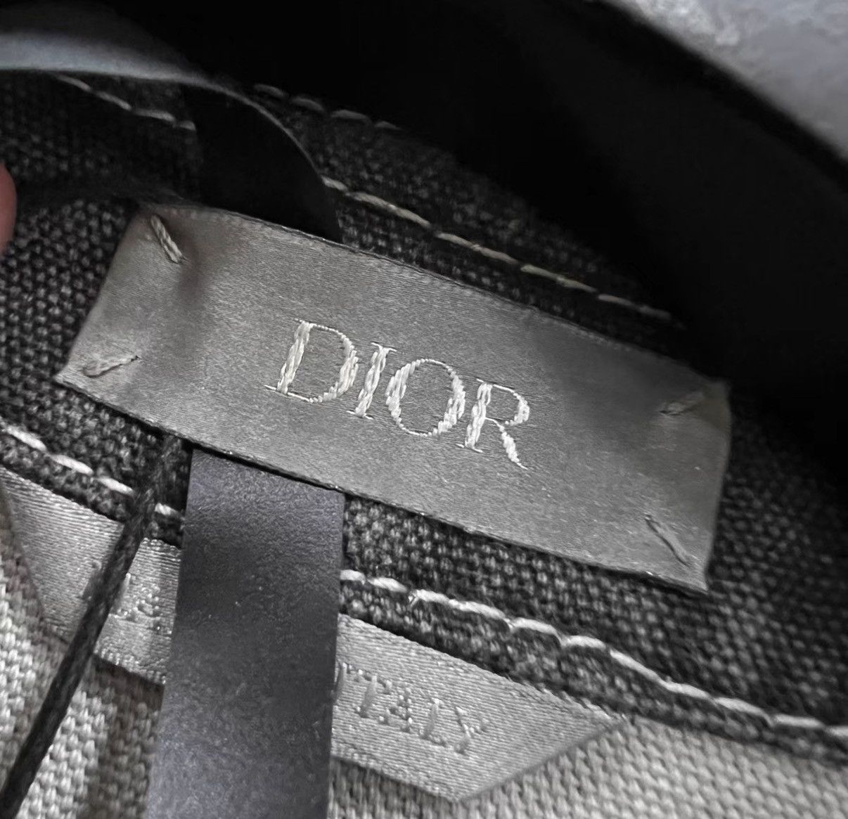 Dior Dior × Stone Island Collared Denim Shirt with Logo Patch J41 Size US M / EU 48-50 / 2 - 4 Thumbnail
