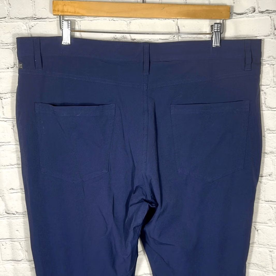 Vintage 01.Algo Pants Mens 38 Blue Golf Chino Performance Stretch Nylon Size US 38 / EU 54 - 6 Thumbnail