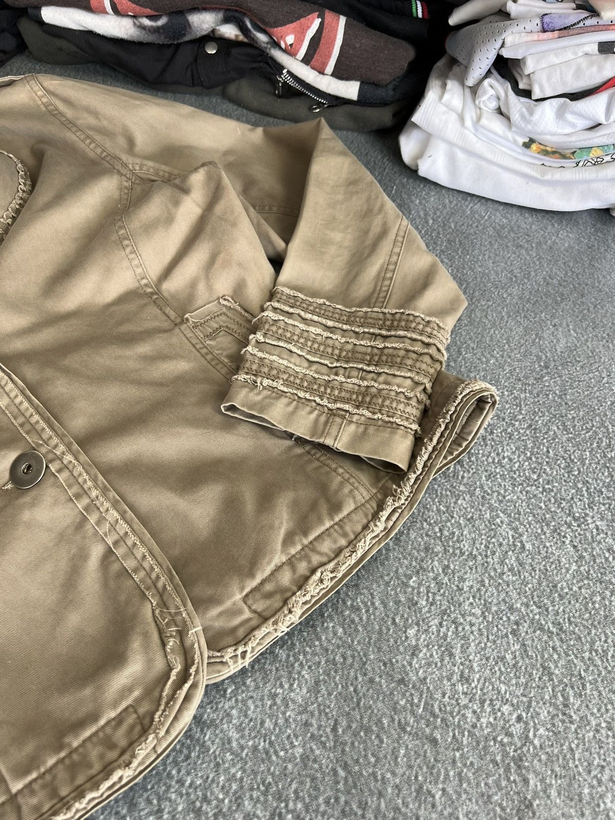 Japanese Brand avantgarde military japan type archive rivets jacket Size L / US 10 / IT 46 - 4 Thumbnail
