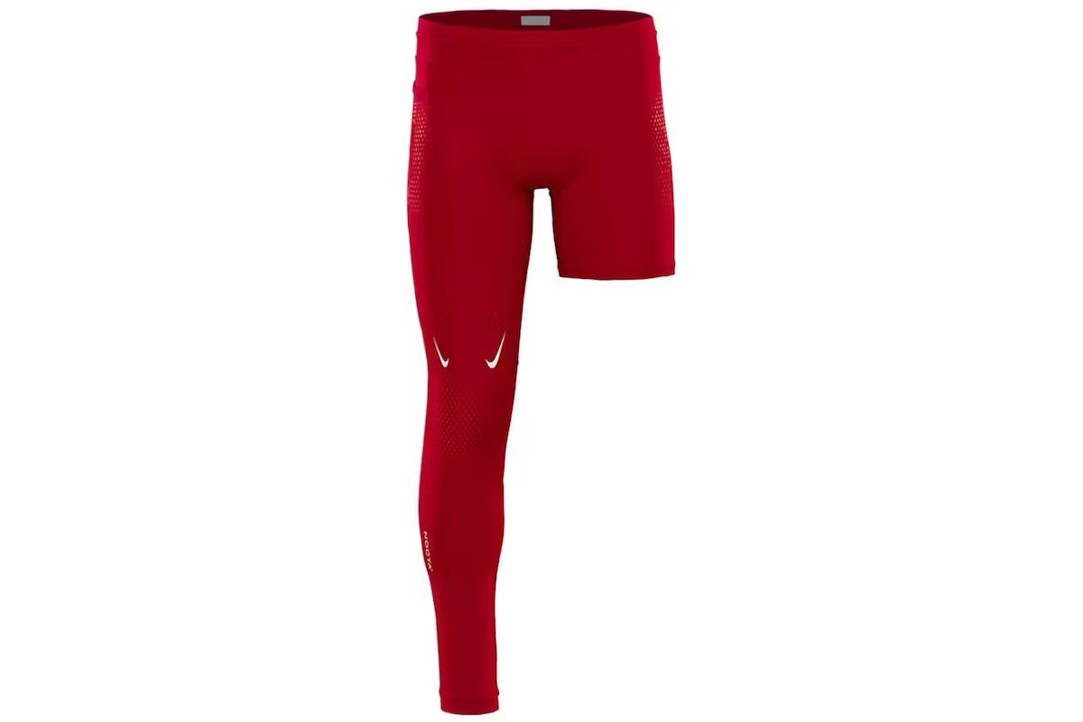 Drake × NOCTA × Nike Nocta x Nike - RED Men's SingleLeg Basketball Tight size M Size US 30 / EU 46 - 4 Thumbnail