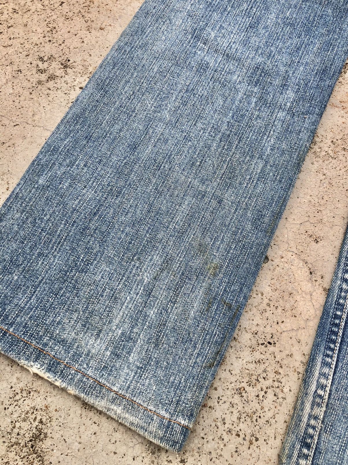 Vintage VINTAGE WRANGLER BLUE BELL SELVEDGE DENIM Size US 31 - 10 Thumbnail