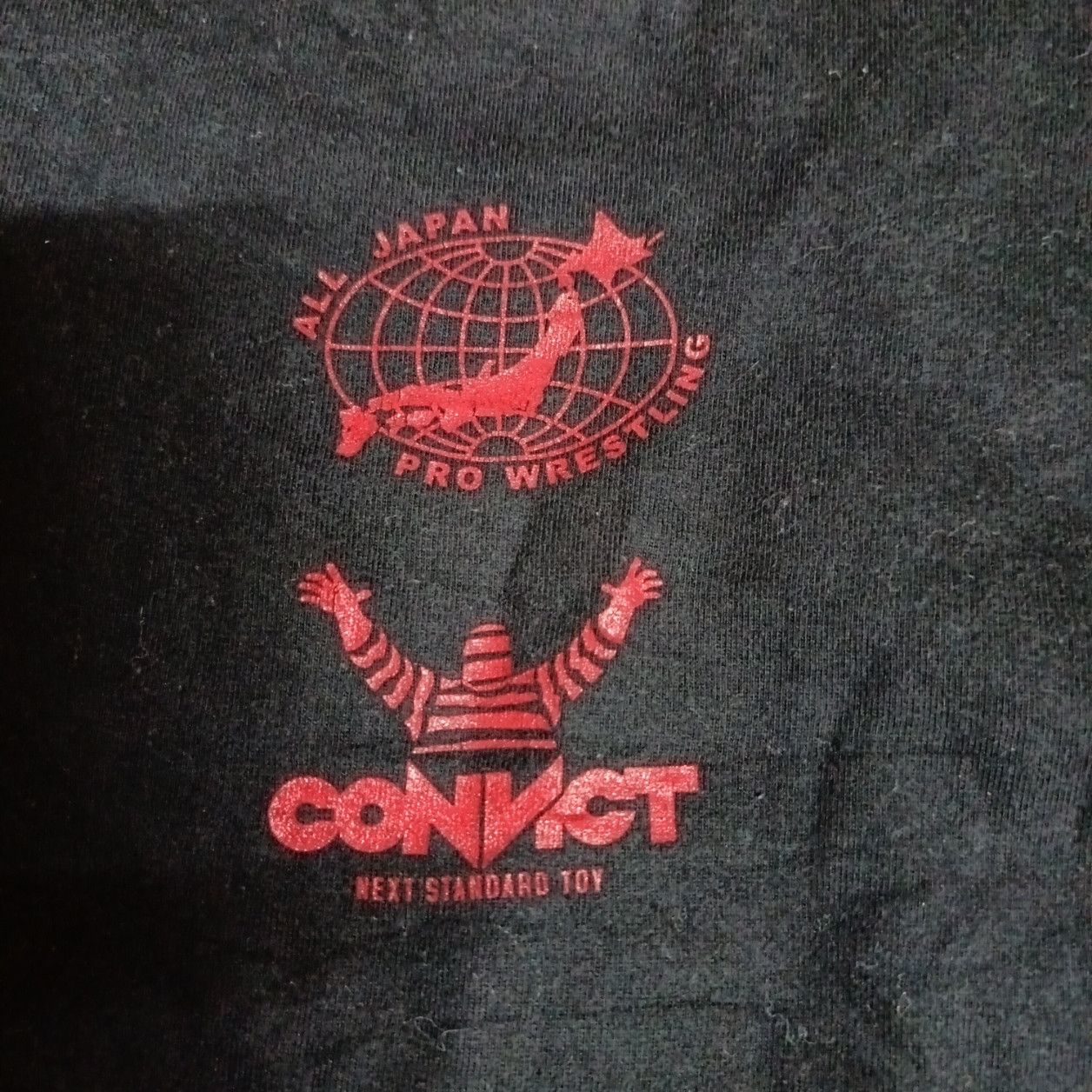 WWE Jake Lee X Convict AJPW Wrestling Puroresu Tee Size US XL / EU 56 / 4 - 6 Thumbnail