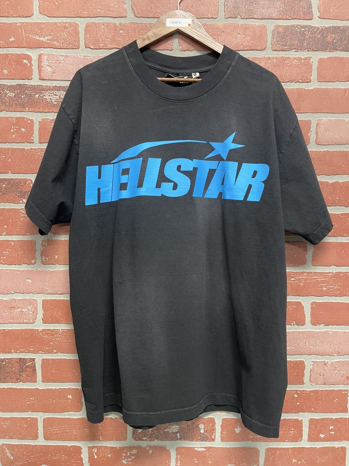 HELLSTAR Size XL - Hellstar Classic Tee Blue Print Brand New! Size US XL / EU 56 / 4 - 1 Thumbnail