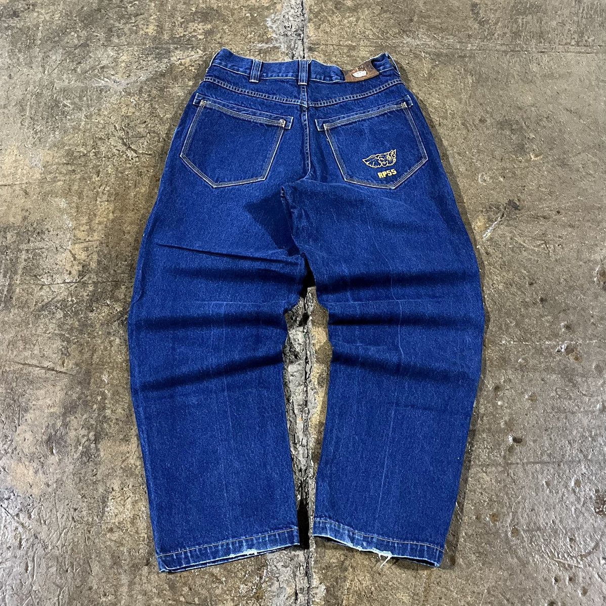 Vintage Y2K Southpole Blue Baggy Denim Jeans Size shops 32 Skater Loose Jnco Jeans