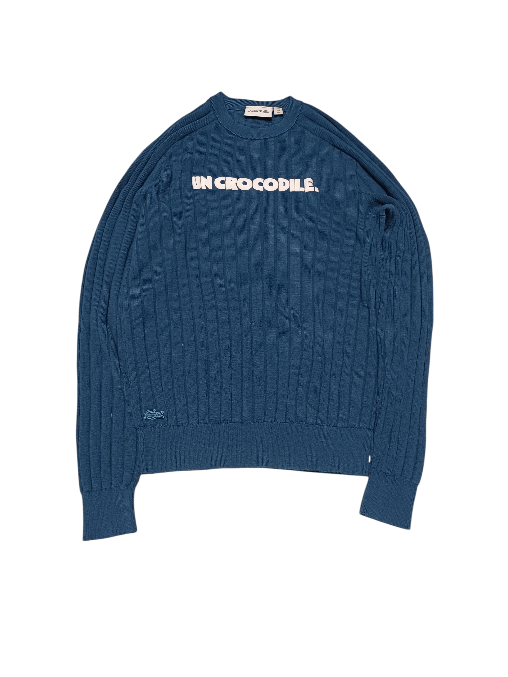 Lacoste UN CROCORDILE LACOSTE BIG LOGO LUXURY WOOL SWEATER Size US L / EU 52-54 / 3 - 1 Thumbnail