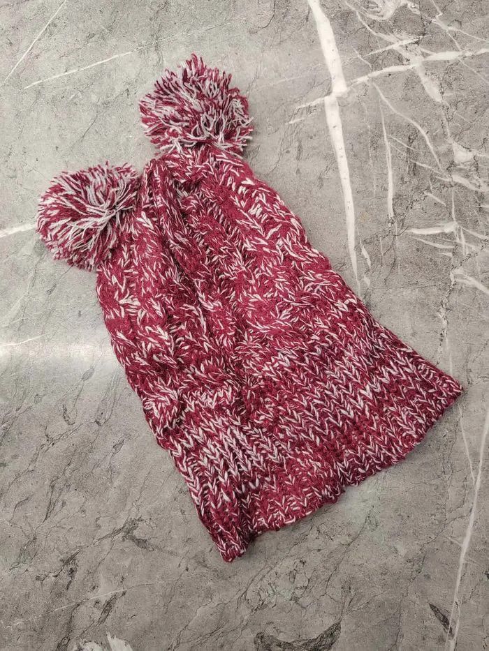 Japanese Brand × Vintage Vintage Bear Beanie Size ONE SIZE - 1 Thumbnail