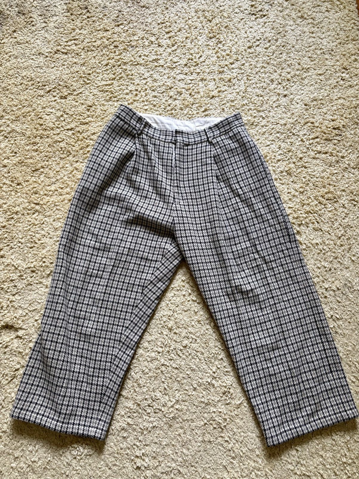 J. Press 1 Tuck Easy Wool Trousers Size US 34 / EU 50 - 2 Thumbnail