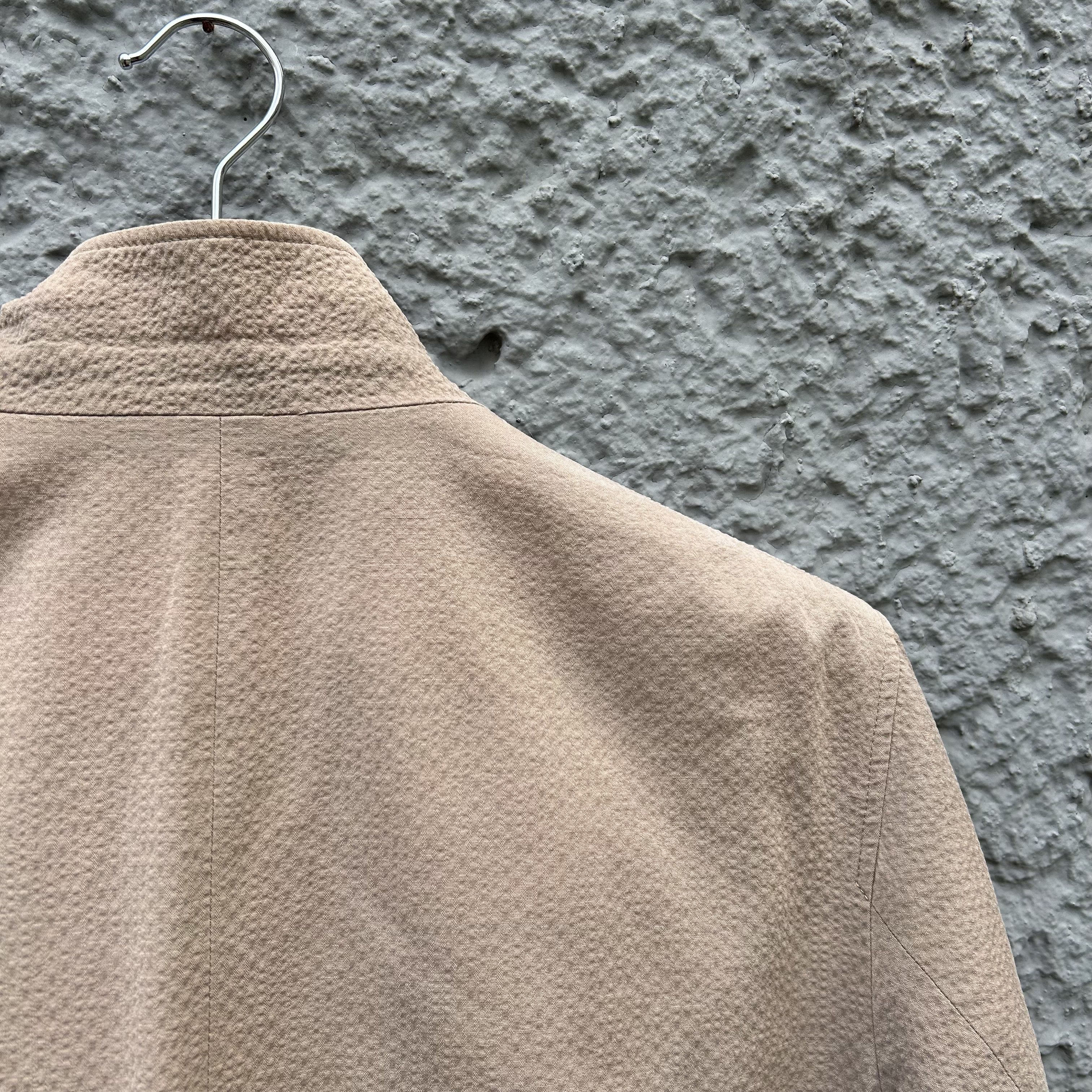 Lemaire Lemaire Beige Brown Light Seersucker Suit Jacket Size 48R - 7 Thumbnail