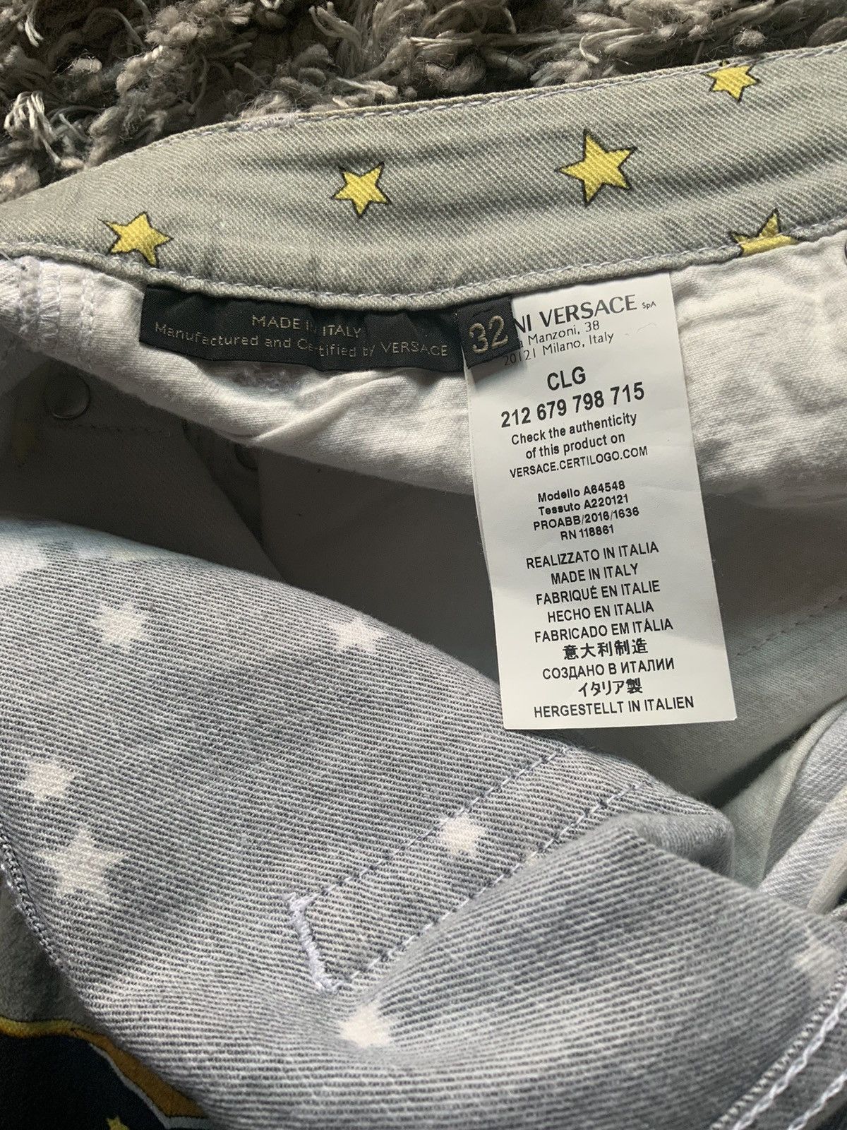 Versace Zodiac jeans 🦄 Size US 32 / EU 48 - 11 Thumbnail