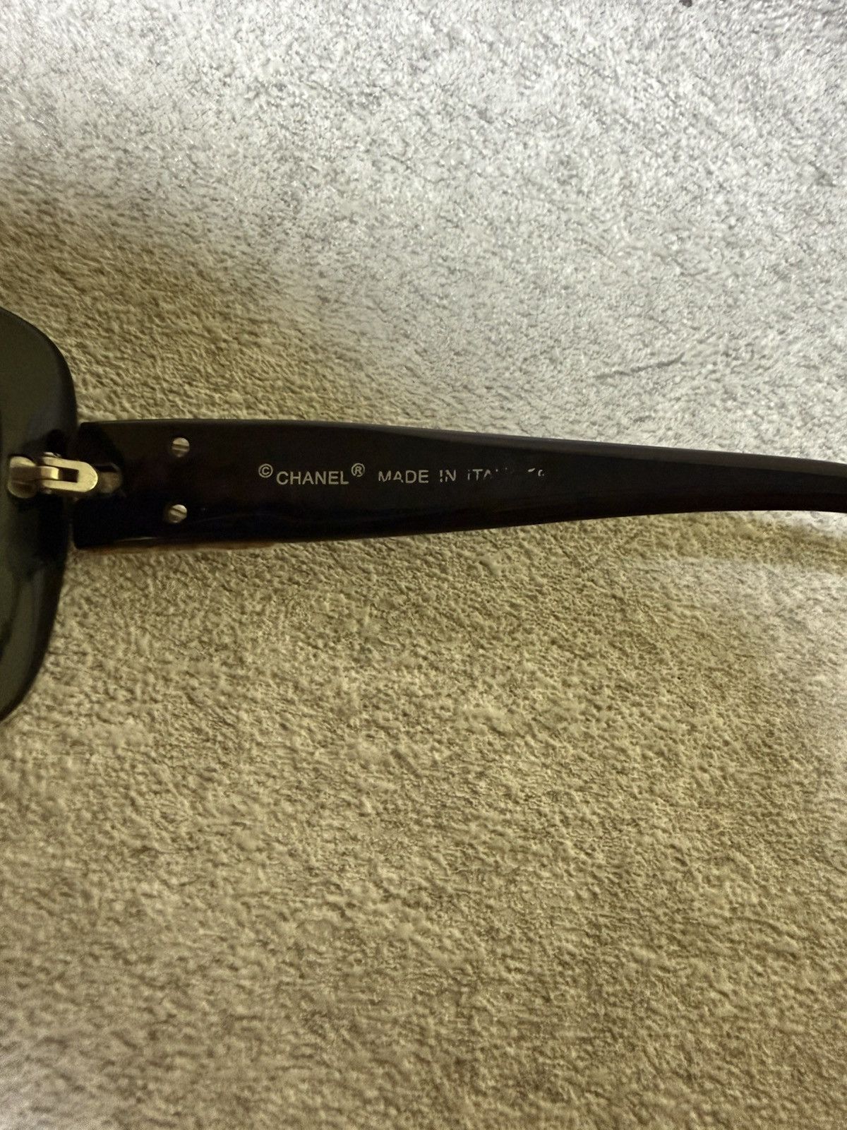 Chanel Vintage Black Sunglasses Glasses Chanel Big Skull Pinterest Size ONE SIZE - 8 Thumbnail