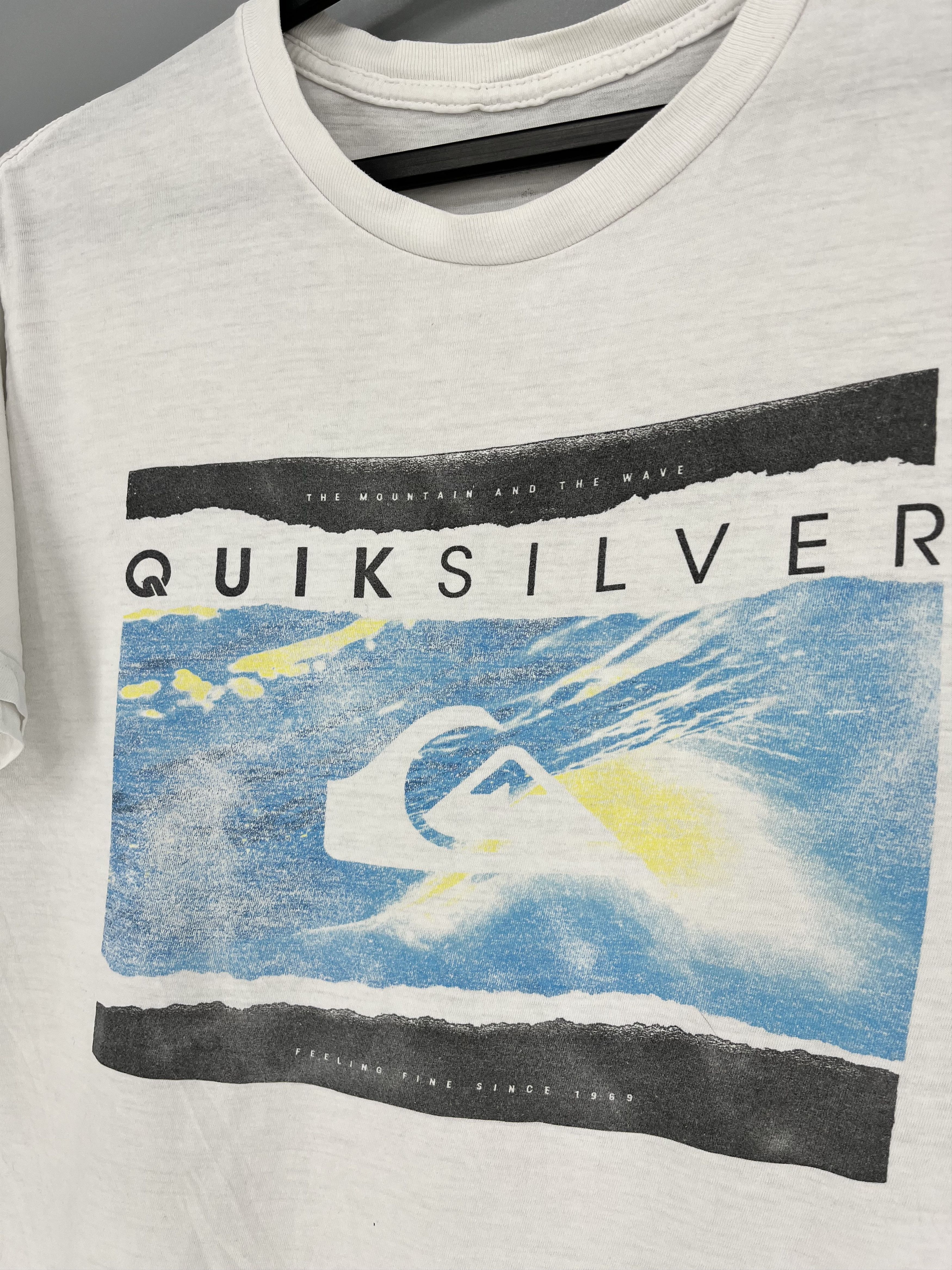 Other Vintage Quiksilver T-Shirt Medium Gray Surf Skateboard y2k Size US M / EU 48-50 / 2 - 7 Thumbnail