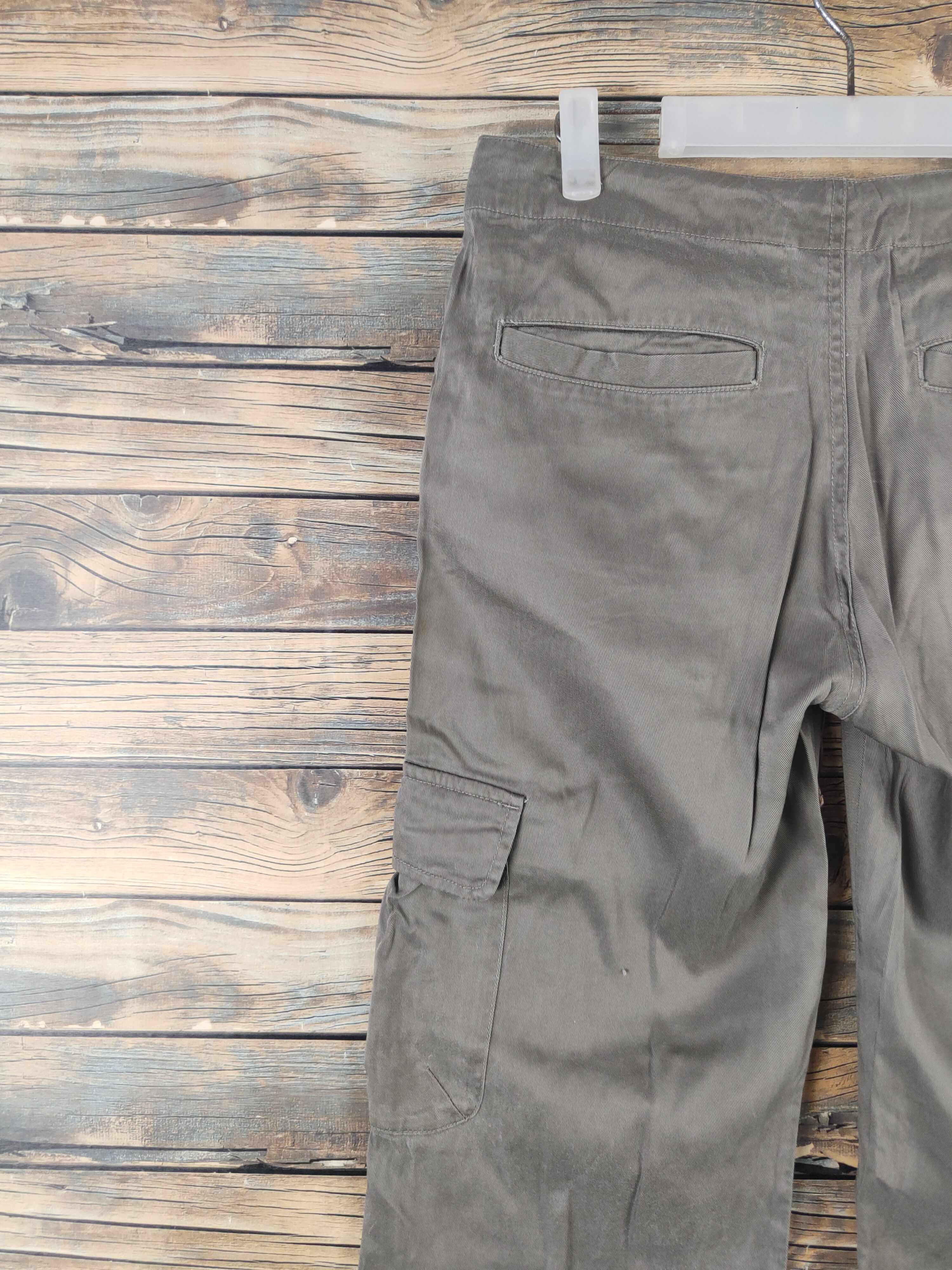 LOWRYS FARM DL Lowrys Farm Olive Multipocket Tactical Cargo Pants #747 Size US 29 - 8 Thumbnail