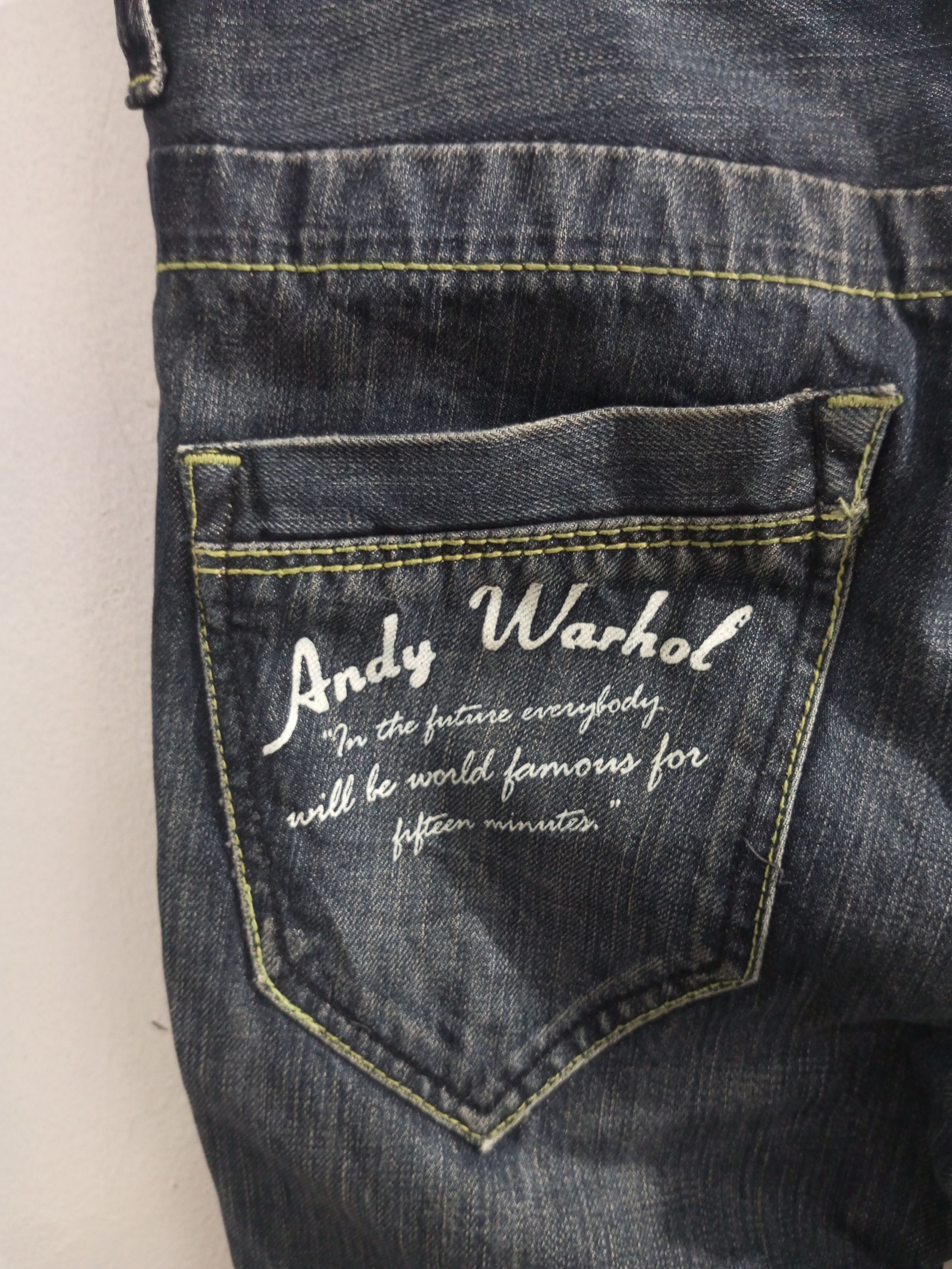 Andy Warhol Andy Warhol x DOHC distressed denim jeans Size US 29 - 2 Thumbnail