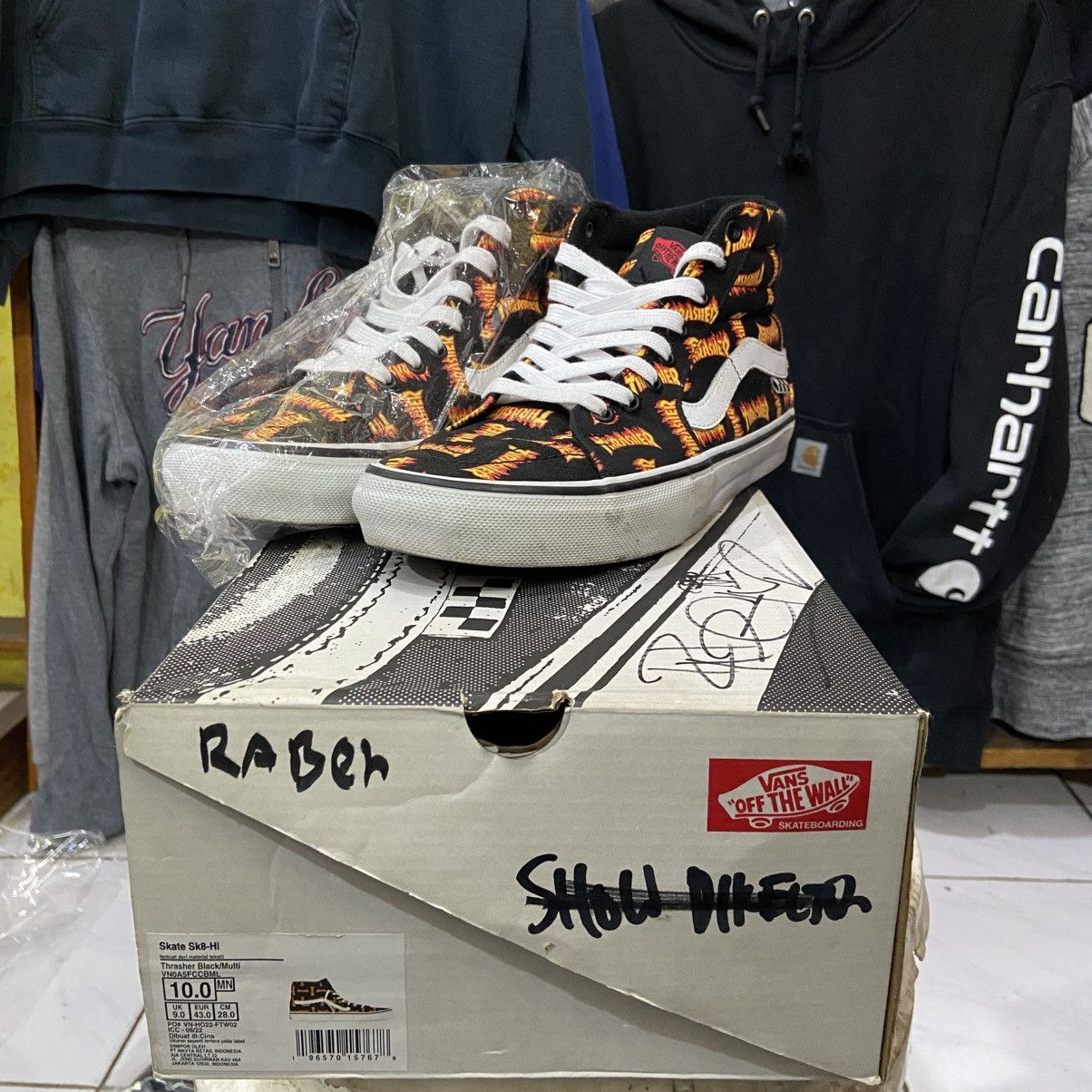 Vans Vans X Thrasher Size US 9 / EU 42 - 1 Thumbnail