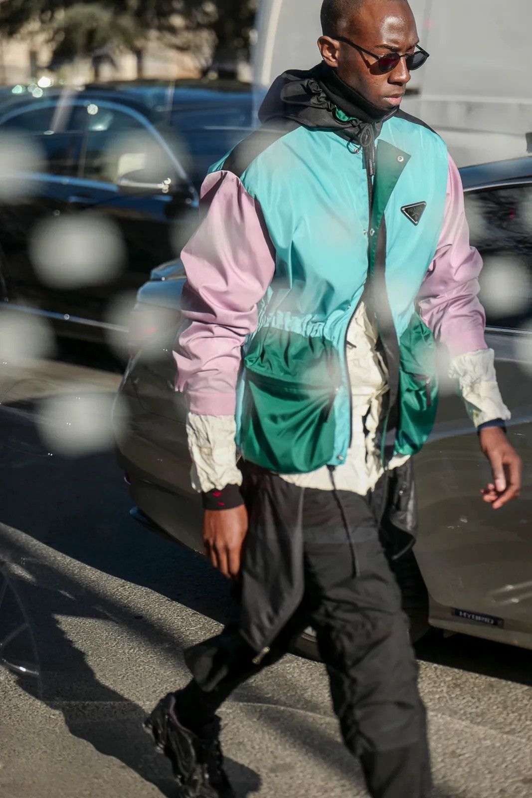 Prada Prada FW18 Nylon Colorblock Cargo Zip Up Runway Jacket Size US M / EU 48-50 / 2 - 22 Thumbnail