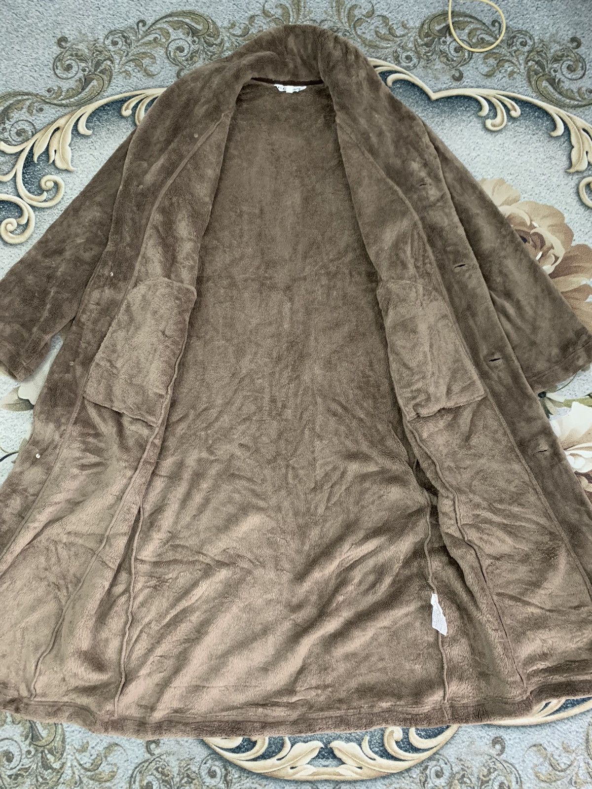 Yohji Yamamoto Y’s for living fleece long coat jacket Size US L / EU 52-54 / 3 - 7 Thumbnail