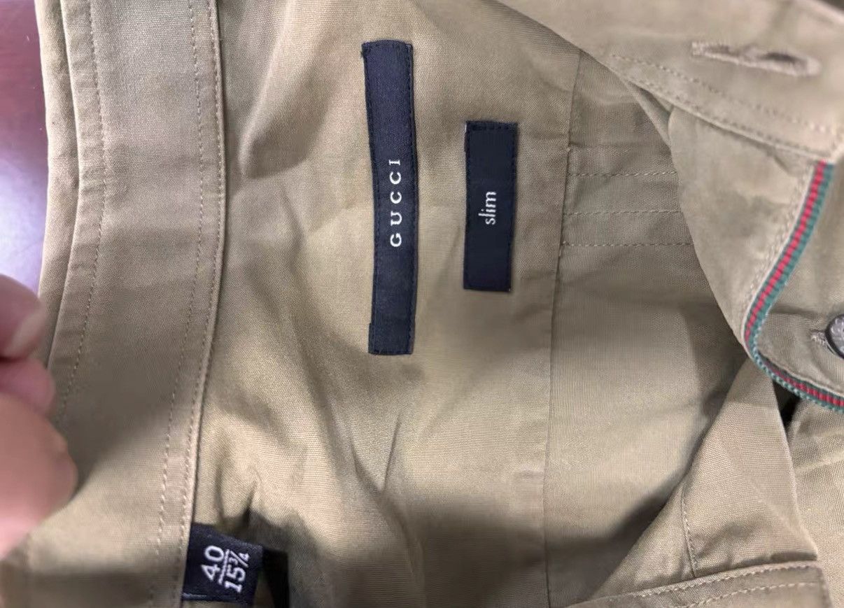 Gucci Gucci Long Sleeve Shirt J2 Size US XXS / EU 40 - 4 Thumbnail