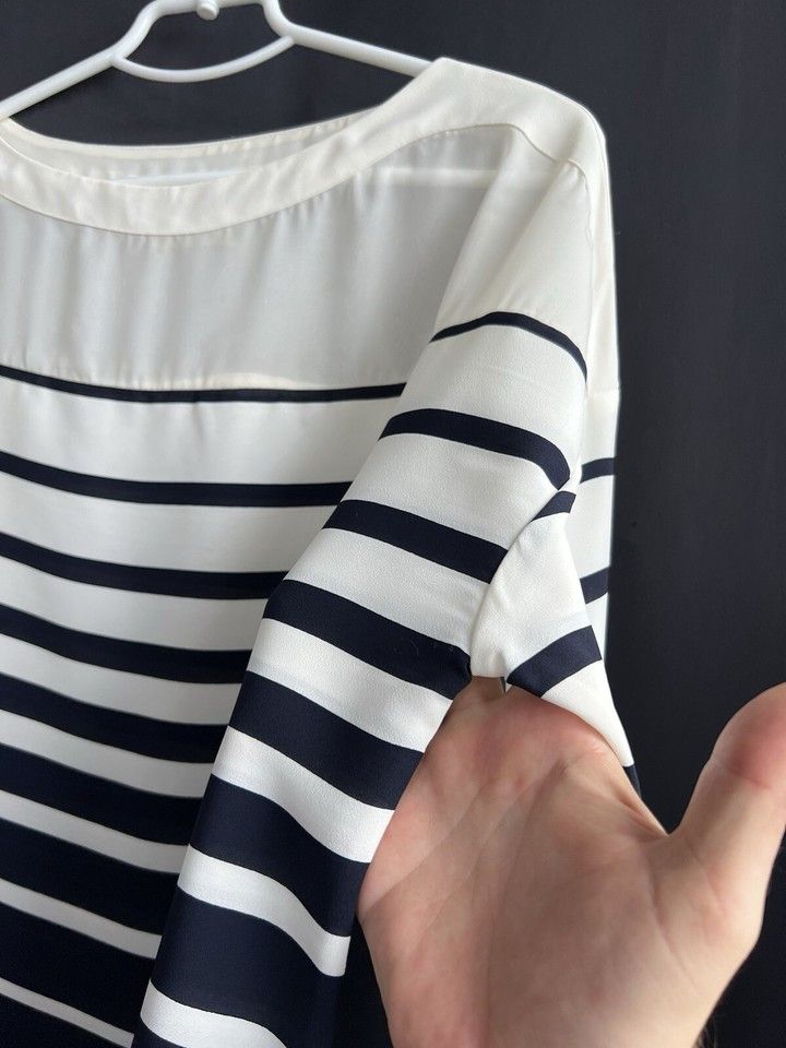 Jean Paul Gaultier Jean Paul Gaultier Lindex Striped Blouse Top Size S Size S / US 4 / IT 40 - 7 Thumbnail