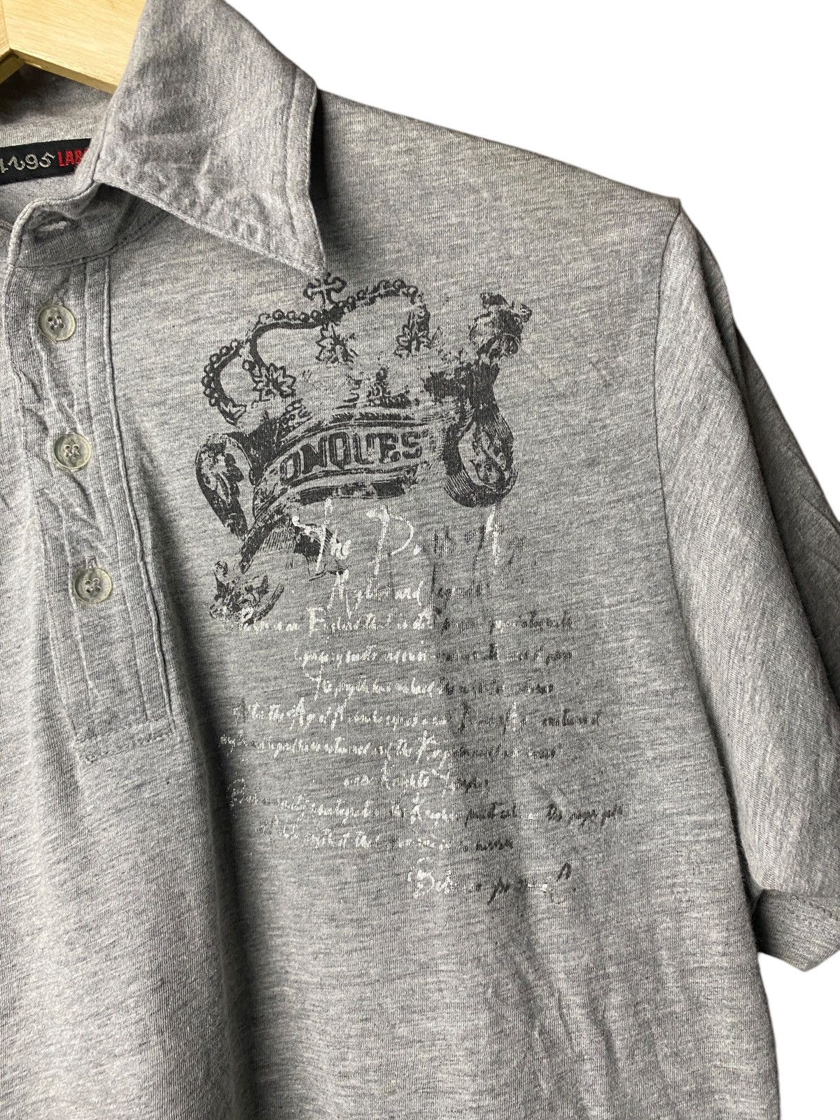 If Six Was Nine 2000's 291295 Homme Labo Tribal Poem Shirt Size US M / EU 48-50 / 2 - 3 Thumbnail
